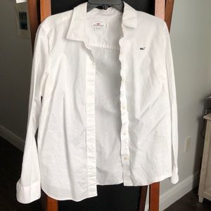 Vineyard Vines whit button up